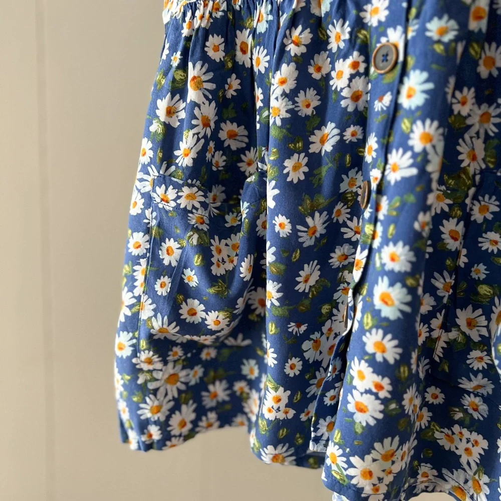 6Y Girls Daisy Dress - Picture 3 of 5
